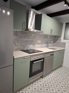 Cocina reformada en Barcelona, detalle